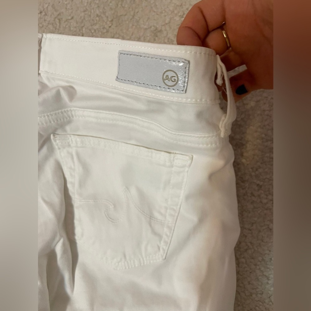 COPY - Ag Adriano Goldschmied white jeans